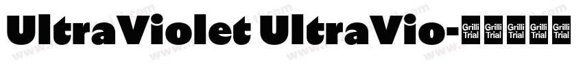 UltraViolet UltraVio字体转换